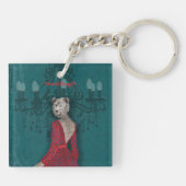 Porte-clés objet_19_une femme_2 acrylique (Dos)
