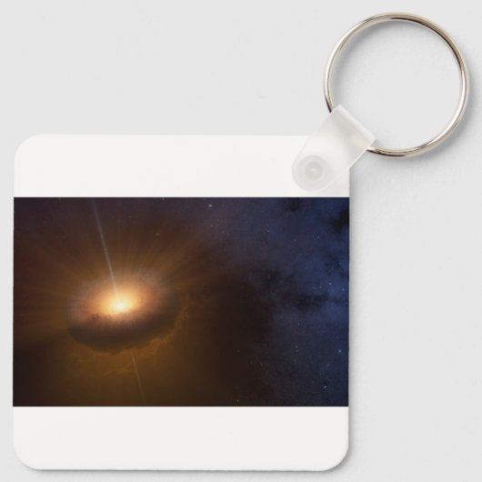 Porte-clés Objet céleste Cx330. (Dos)