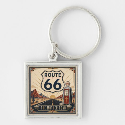 Porte-clés Objet de collection d'aventure routière Historic A (Devant)
