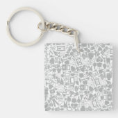 Porte-clés Objets Médicaux (Devant)