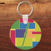 Porte-clés Oboe Colorblocs Porte - clé (Recto)