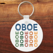 Porte-clés Oboe coloré (Recto)