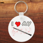 Porte-clés Oboe Love (Recto)