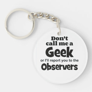 Porte-clés Observateurs geeks bf