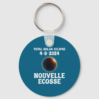 Porte-clés Observation de l'éclipse solaire totale Nord