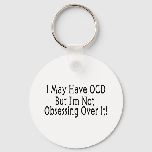 Porte-clés Obsession de l'OCD (Recto)