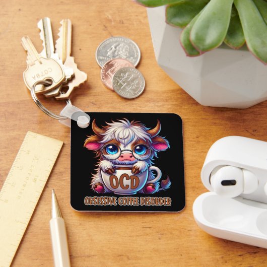 Porte-clés Obsessive Coffee Disorder (Bureau)