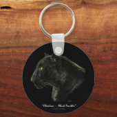Porte-clés "OBSIDIAN, PANNEAU NOIR" Chaîne clé (Recto)