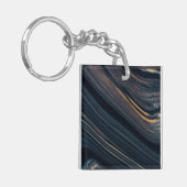 Porte-clés Obsidienne Goldsheen acajou (Devant gauche)