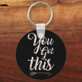 Porte-clés Obtenez Ce Jour d'Essai Enseignant Cadeaux Enseign (Recto)