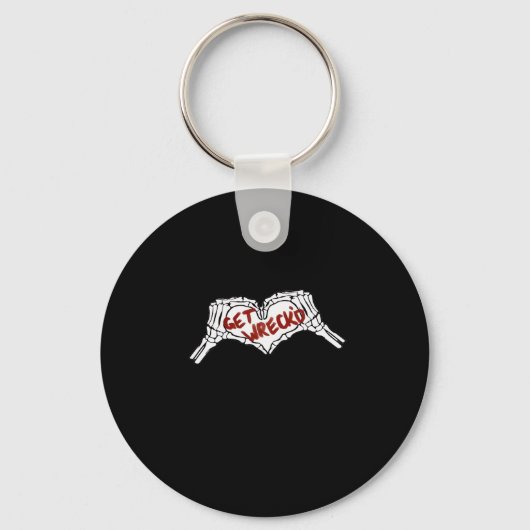 Porte-clés Obtenir épave Squelette Main Heart Classic (Recto)
