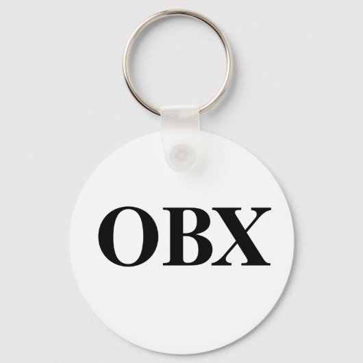 PORTE-CLÉS OBX (Recto)