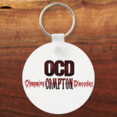 Porte-clés OCD - Trouble de Compton Obsessionnel (Recto)