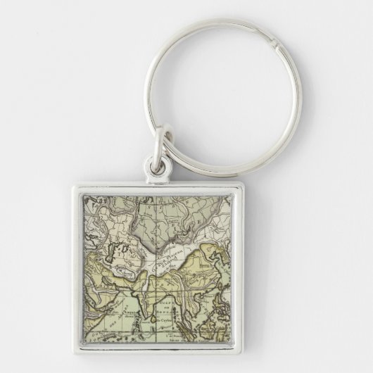 Porte-clés Océan Indien (Devant)