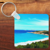 Porte-clés Ocean Print Key Ring (Recto)