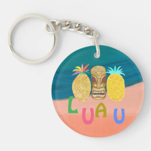 Porte-clés Ocean Tiki Ananas Luau