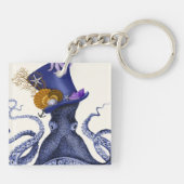 Porte-clés Octopus avec Casquette nautique (Dos)
