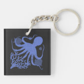 Porte-clés Octopus (dark background) (Dos)