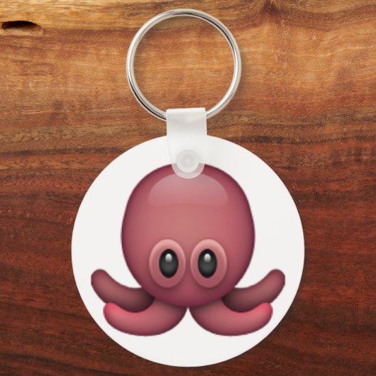 Porte-clés Octopus - Emoji (Recto)