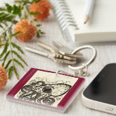 Porte-clés Octopus exceptionnel (Devant Droit)