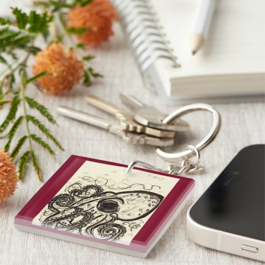 Porte-clés Octopus exceptionnel (Devant Droit)