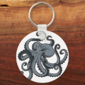 Porte-clés Octopus gris (Recto)