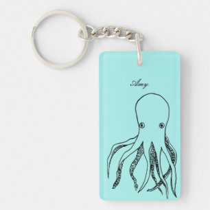 Porte-clés Octopus personnalisé