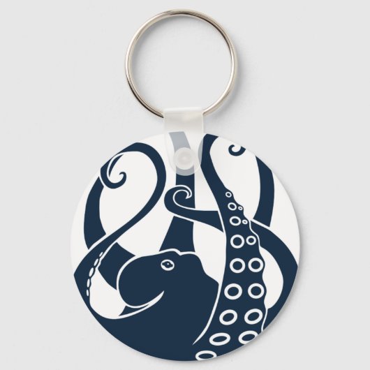 Porte-clés octopus squid cuttlefist (Recto)