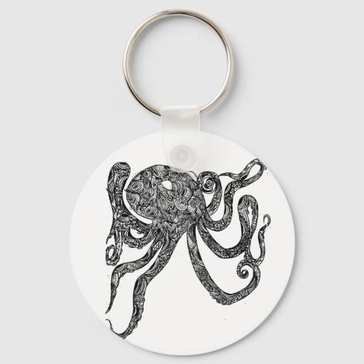 Porte-clés Octopus tourbillonnant (Recto)