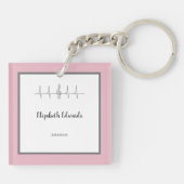 Porte-clés Ode to Love Porte - clé par la poète Adiela Akoo (Dos)