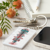 Porte-clés Odessa Ukraine Skyline (Devant droit)