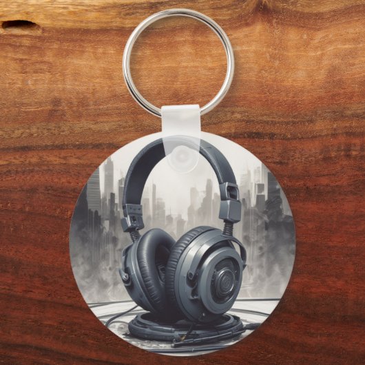 Porte-clés Odeur musicale pour écouteurs (Recto)