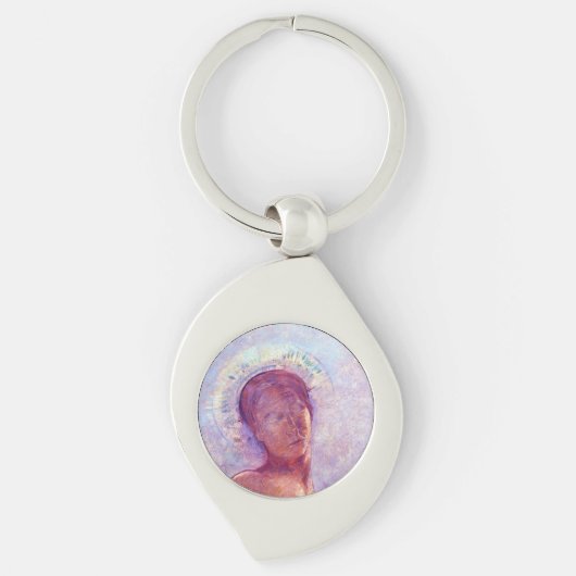 Porte-clés Odilon Redon, les yeux fermés 1889 (Devant)
