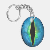Porte-clés Oeil bleu de dragon (Devant gauche)