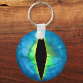 Porte-clés Oeil de dragon bleu (Recto)