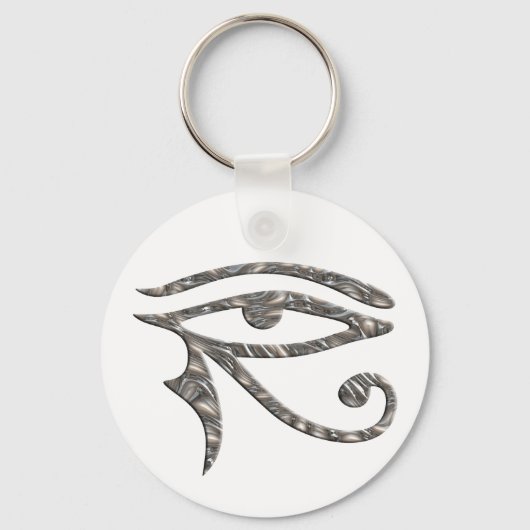 Porte-clés OEil de Horus - ARGENT (Recto)