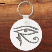 Porte-clés OEil de Horus - ARGENT (Recto)