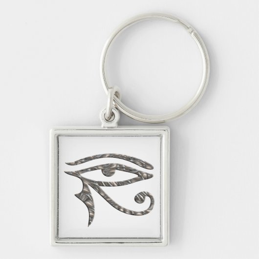 Porte-clés OEil de Horus - ARGENT (Devant)