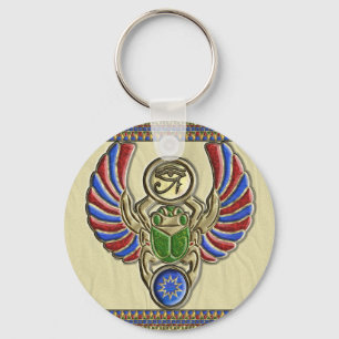 Porte-clés OEil de Horus Scarab Porte - clé