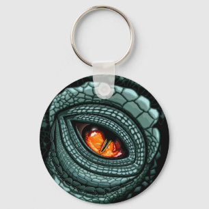 Porte-clés Œil de prédateur reptile primal