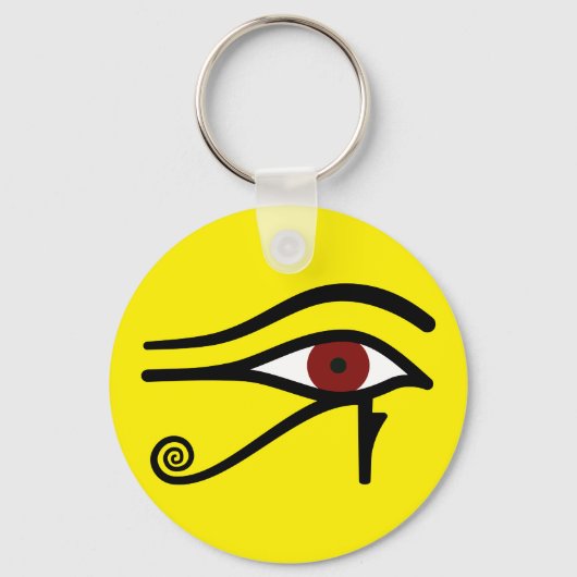 Porte-clés OEil de Ra - Dieu égyptien (Recto)