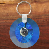 Porte-clés Oeil du paon (Recto)