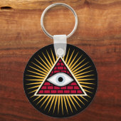 Porte-clés Oeil freemasonique (Recto)