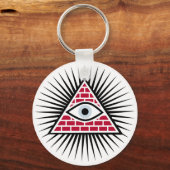Porte-clés Oeil freemasonique (Recto)