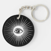 Porte-clés Oeil masonique (Dos)