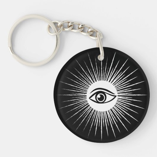 Porte-clés Oeil masonique (Devant)