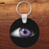 Porte-clés Oeil mou violet Cool Eyeball Design (Recto)