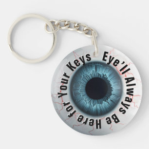 Porte-clés 👁️ Oeil personnalisable surveillera toujours vos