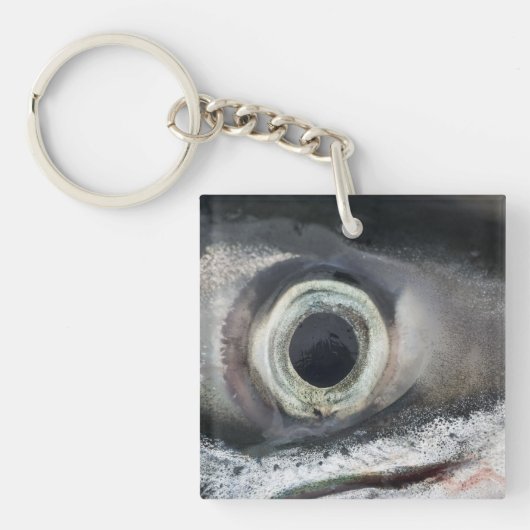 Porte-clés Oeil saumon (Devant)