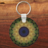 Porte-clés Oeil sourd jaune (Recto)